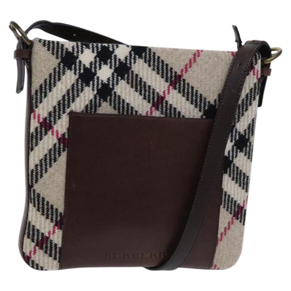 Burberry Nova Check Beige Wool shoulder - Picture 1 of 10
